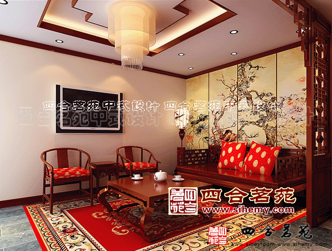 中式茶樓設(shè)計(jì)效果